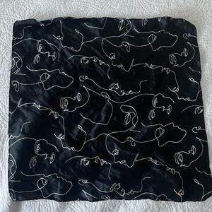 Handkerchief with faces